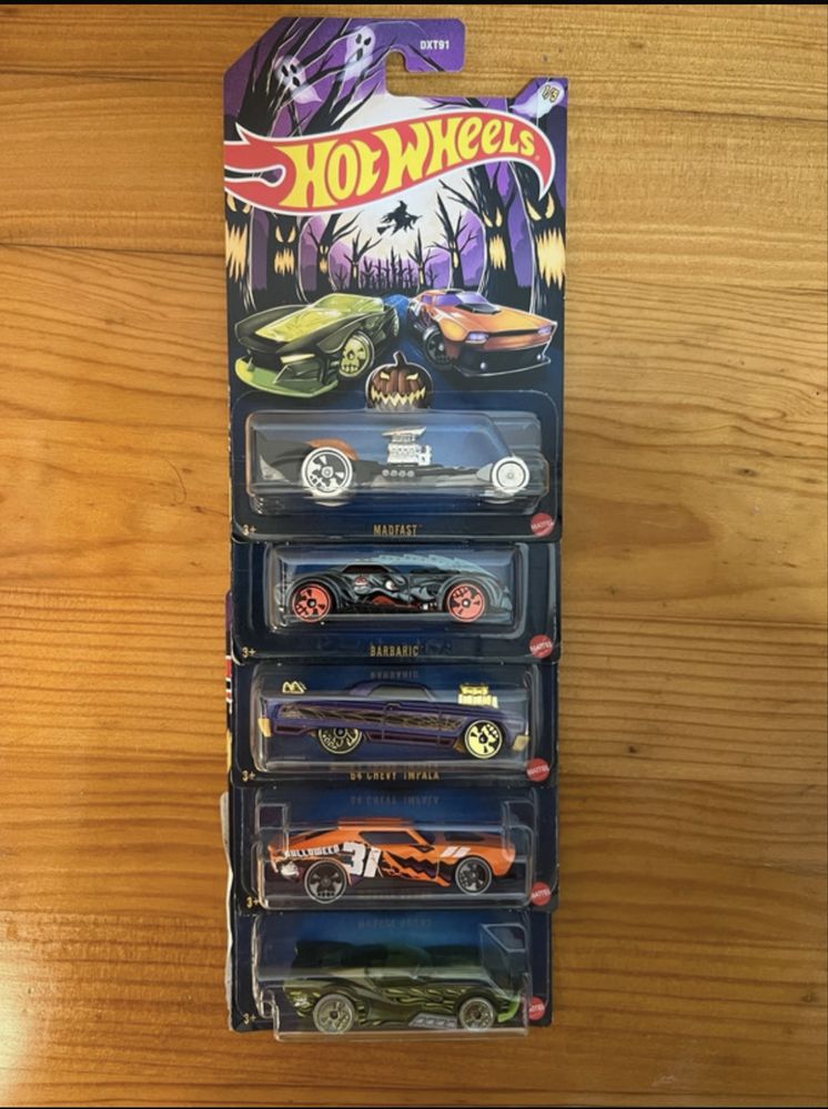 Colecao Hot Wheels - Halloween