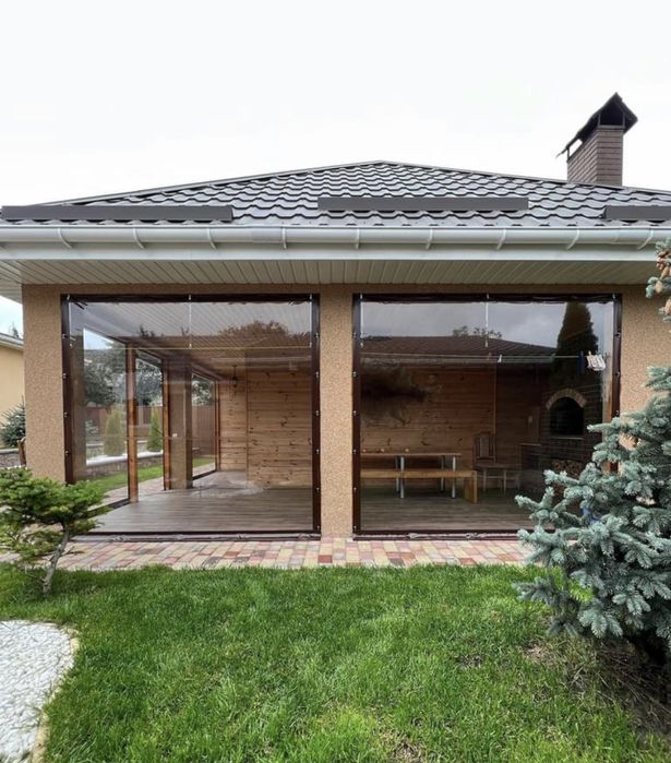 М'які вікна. Прозорі ПВХ-штори. Тент Черкаси