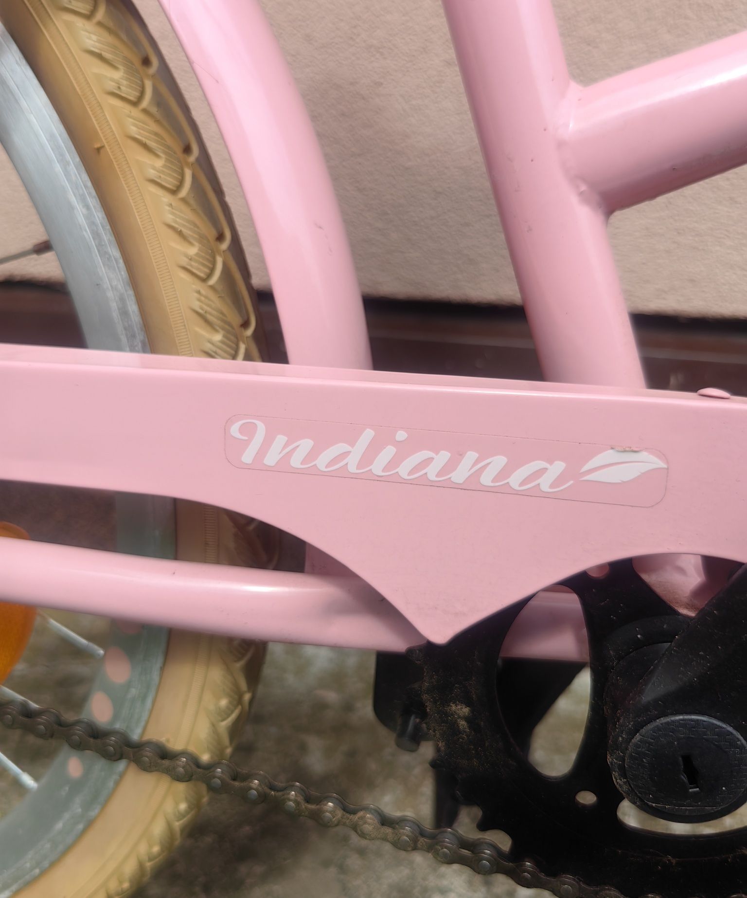 Rower różowy dla dziewczynki  Indiana X-Cruiser Jr Różowy 24