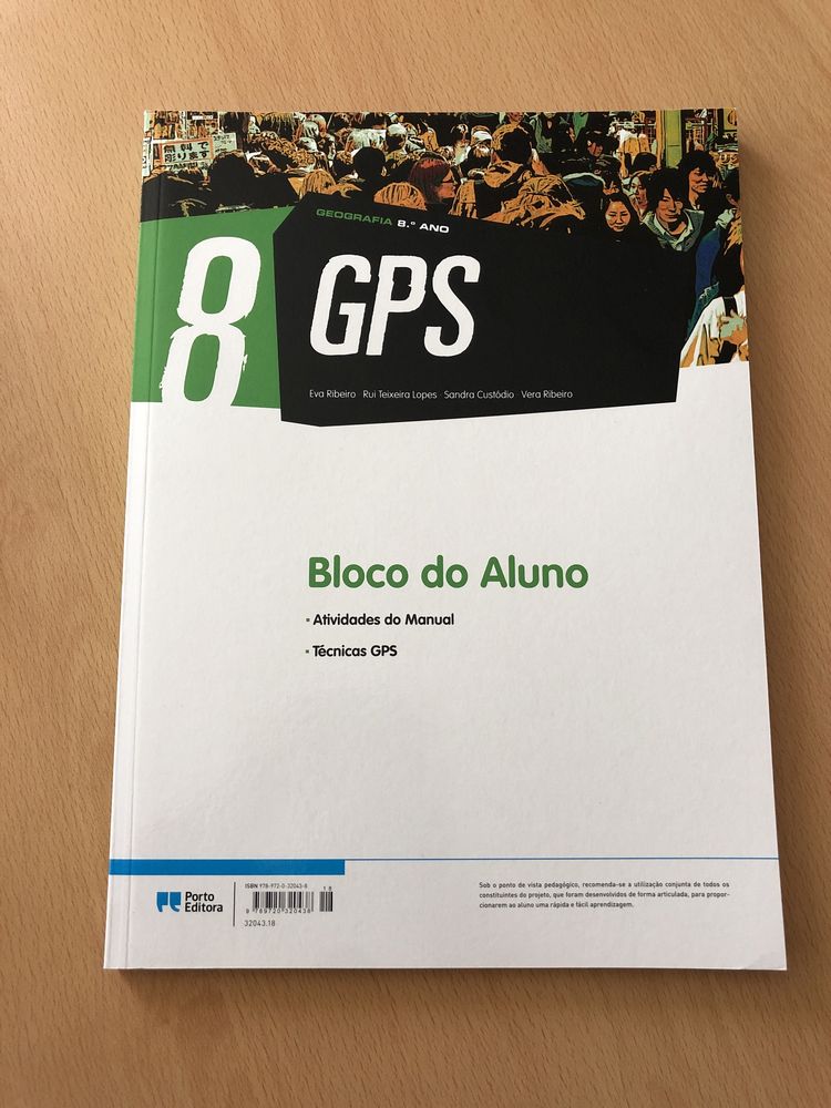 Caderno de Atividades “GPS” 8.º ano