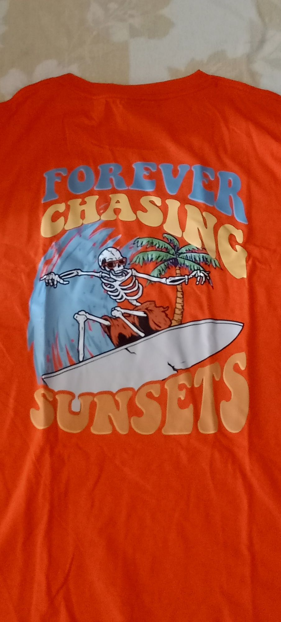 T-shirt Forever Chasing Sunset Roz. L