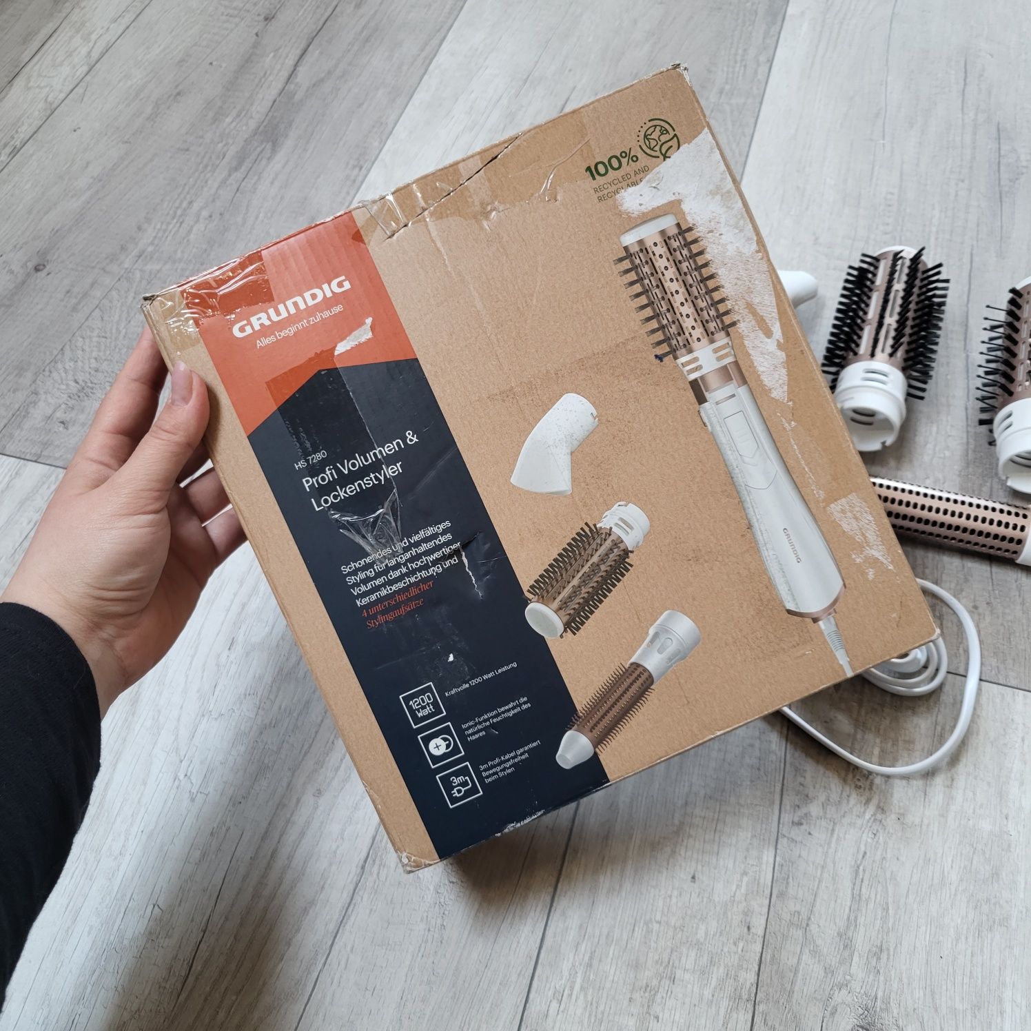 Lokówko suszarka Grundig HS7280 volumen curl styler