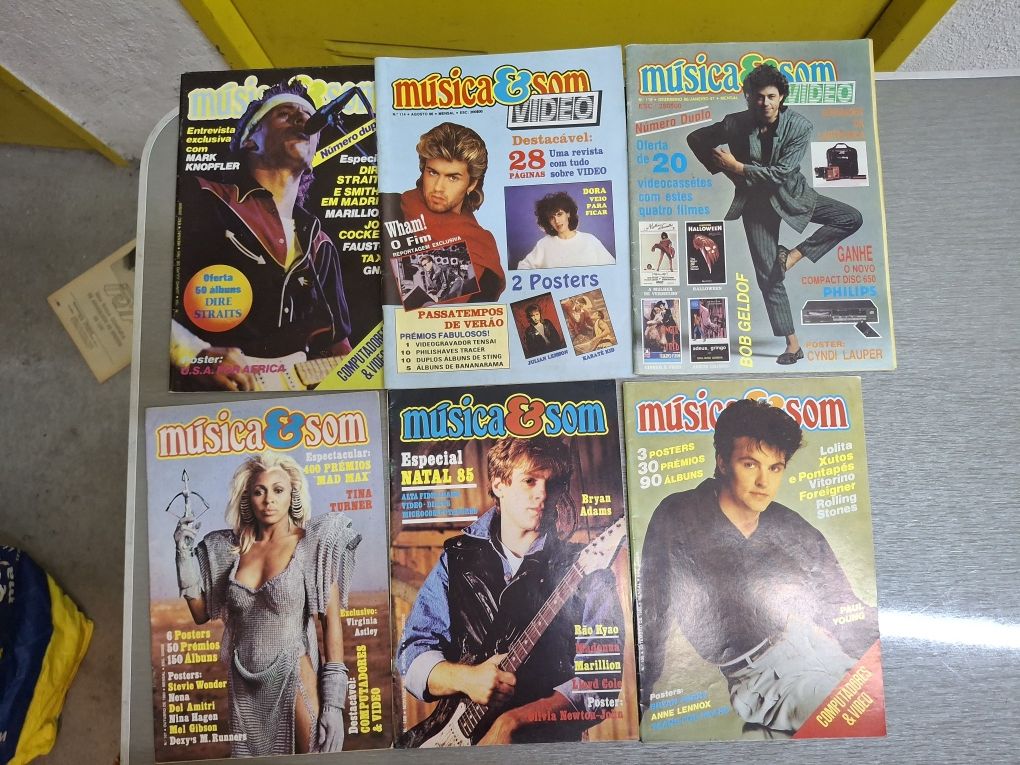 Revista musica e som vintage