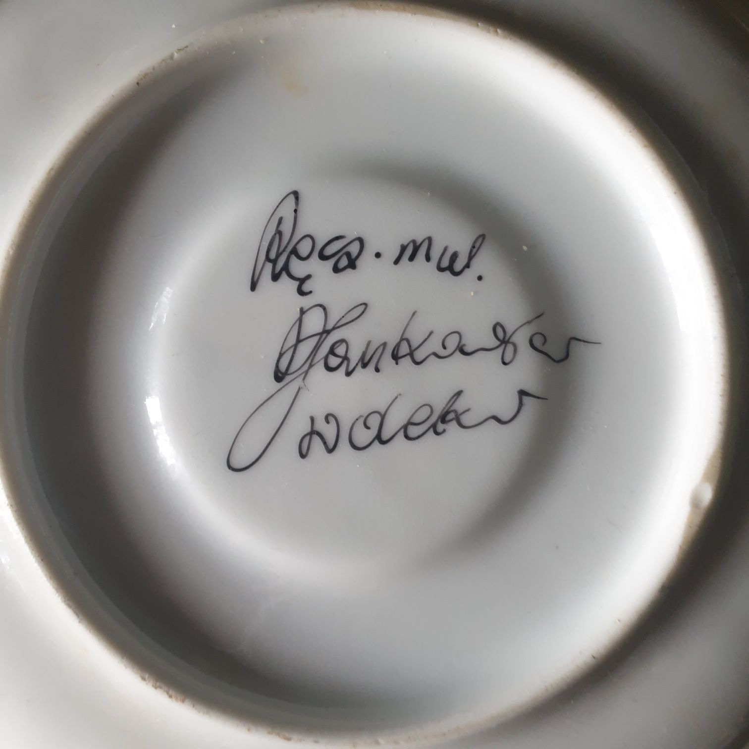 Zestaw filiżanka spodek porcelana ,,Kwiatogal" CEPELIA