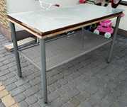 Stół warsztatowy metalowy garaż roboczy metalowy