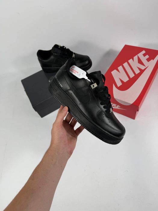 Кросівки Nike Air Force Alyx 1 Black чорні найк форс елікс