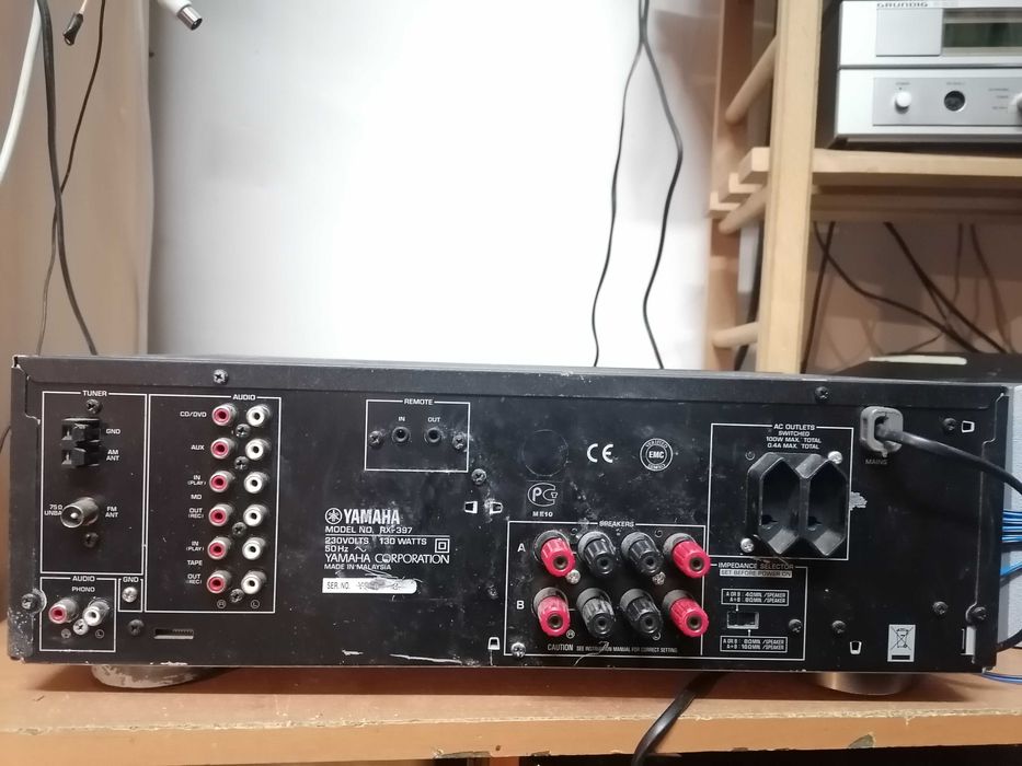 Amplituner Yamaha RX-397 z RDS STEREO