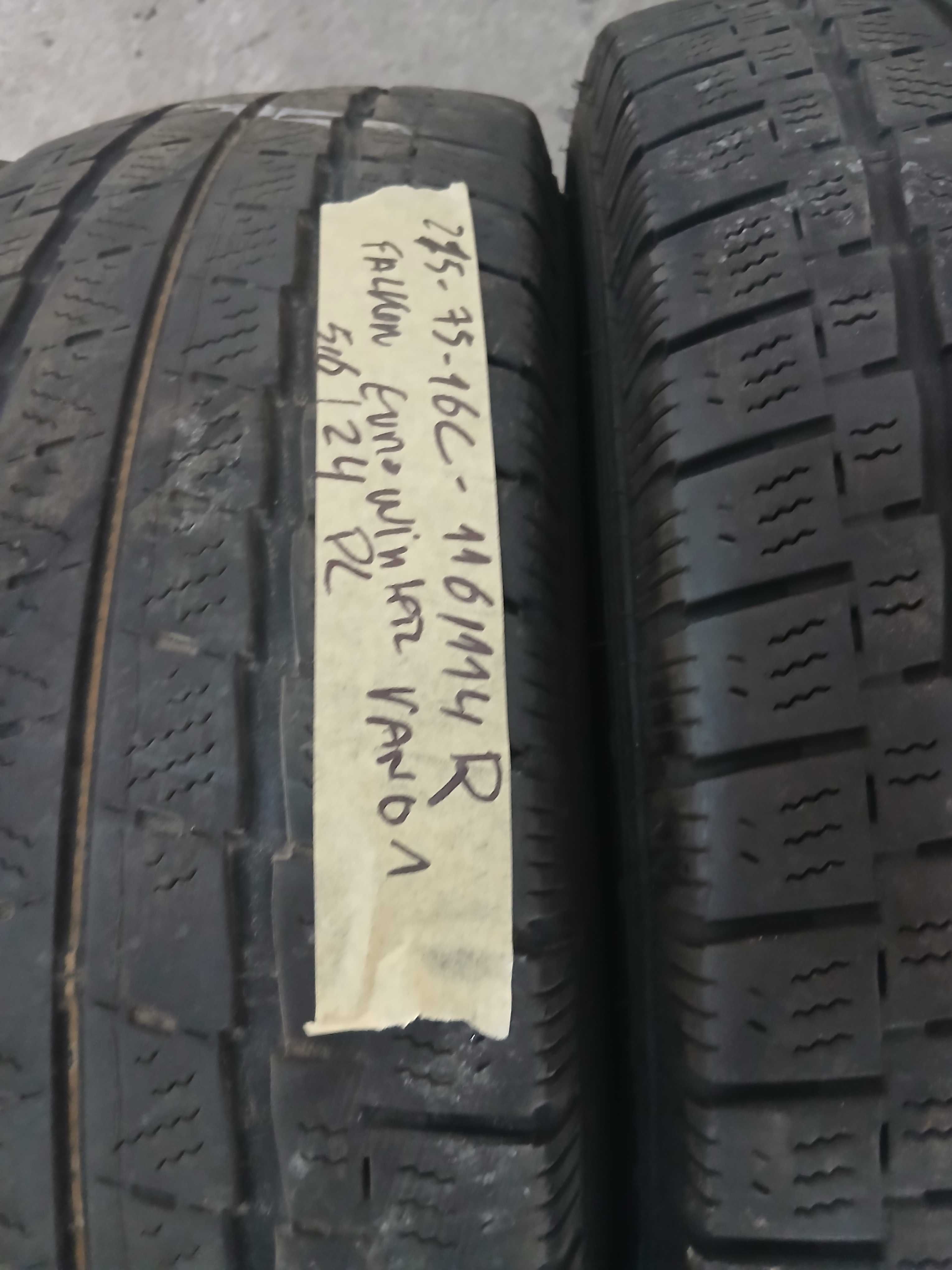 6 Pneus 215/75R16 C Falken