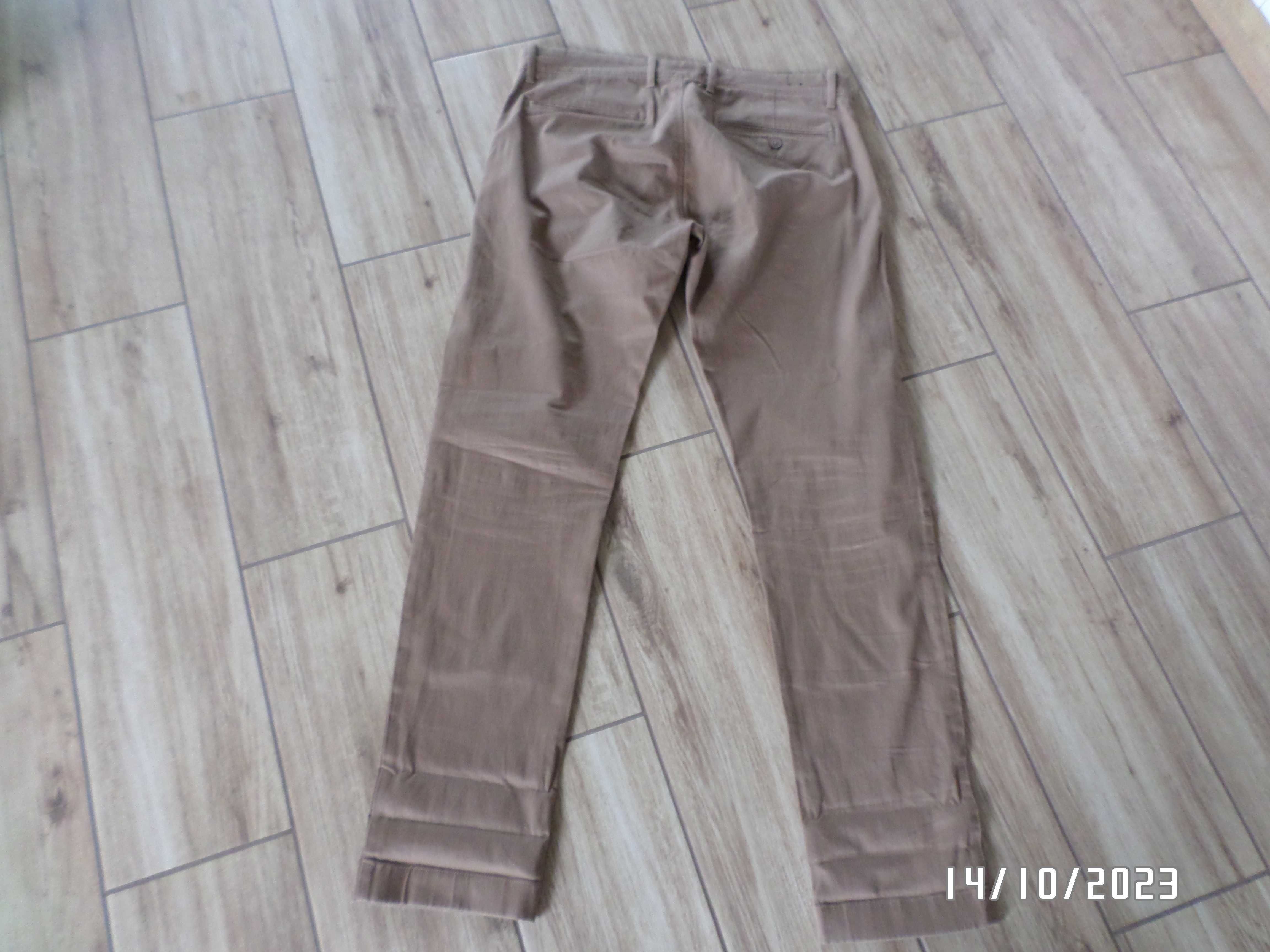 bawełniane spodnie męskie jeans-slim-stretch-rozmiar-31/32-L