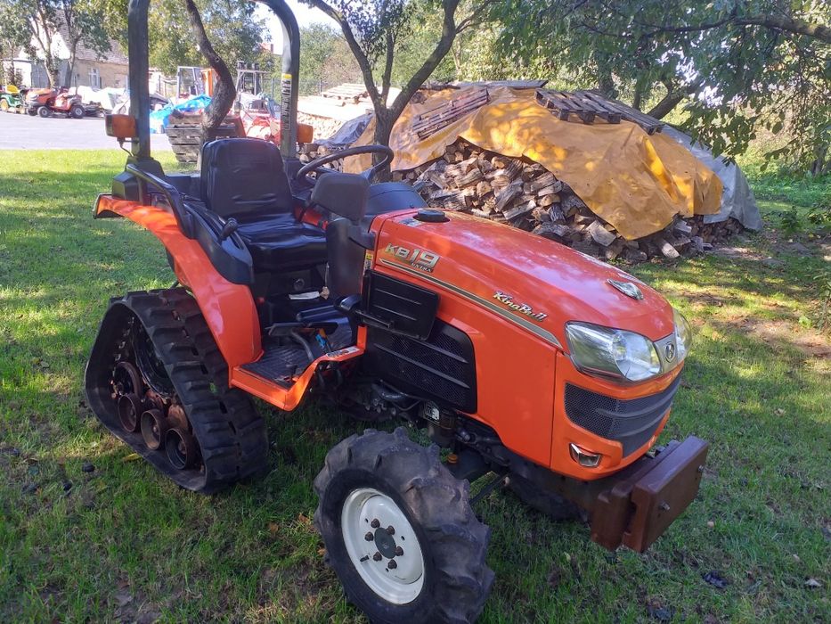 Mini Traktorek Kubota KB19 19km4x4  Rewers Wspomaganie Orginal 2010R