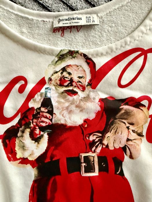 Bluza coca-cola Mikołaj świeta