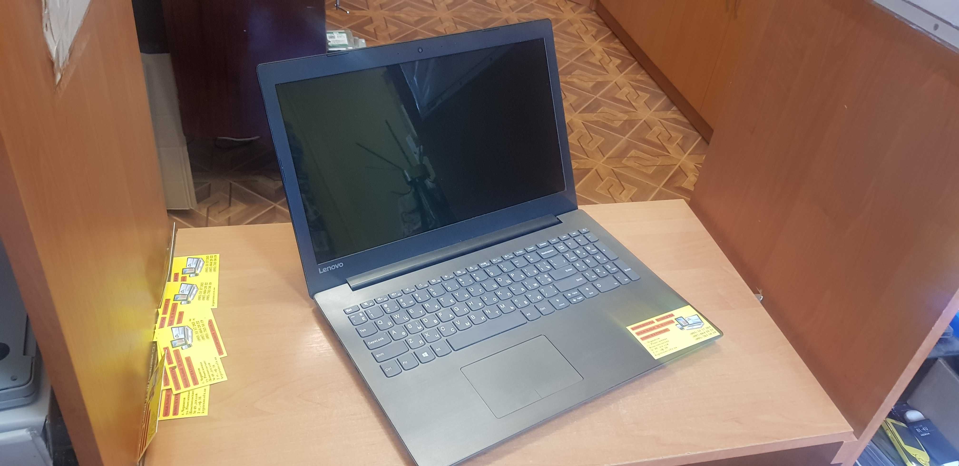 Ноутбук Lenovo 15.6 Core i3-7130u  озу 8гб hdd 500гб