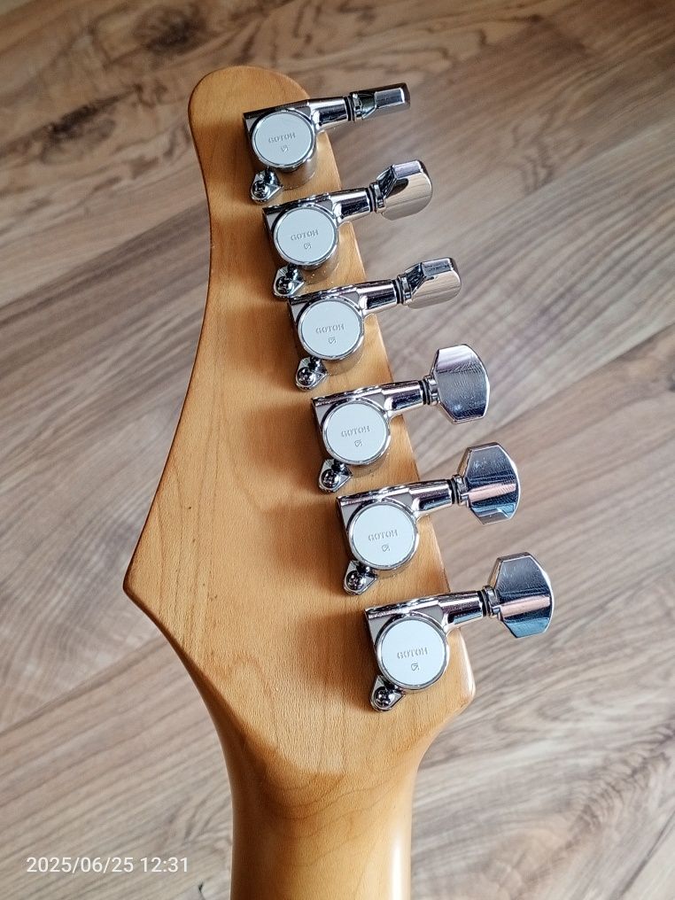 Gitara elektryczna Hohner Professional stratocaster, Merlin, Gotoh