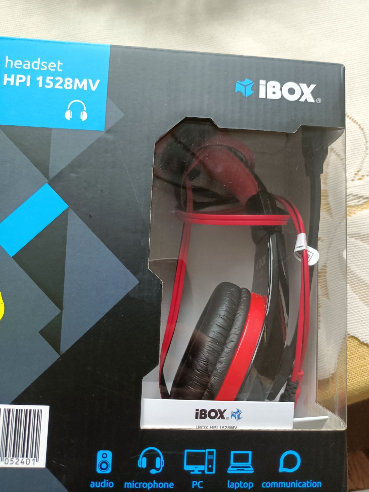 Słuchawki z mikrofonem iBOX HPI1528MV Gaming