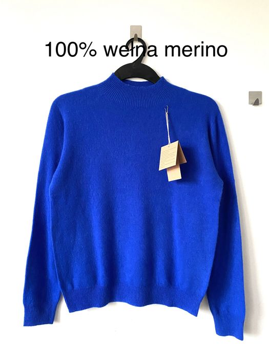Nowy golf 100% welna merino