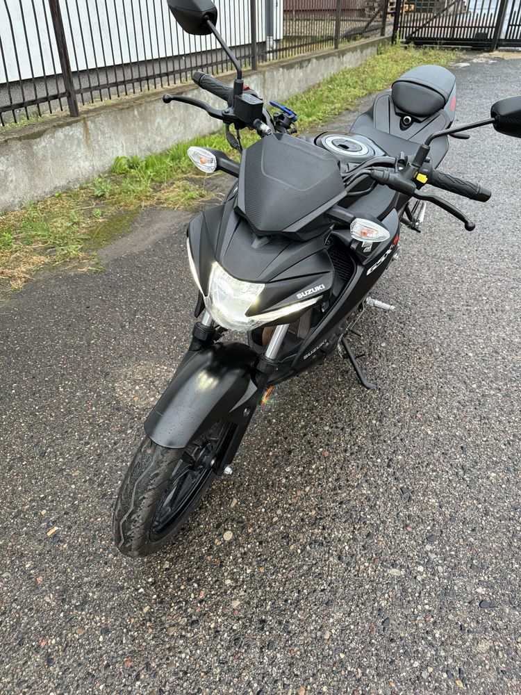 Suzuki GSX-S 125 17 tyś przebiegu ABS 15 km Kat.B oraz A1 2 kluczyki