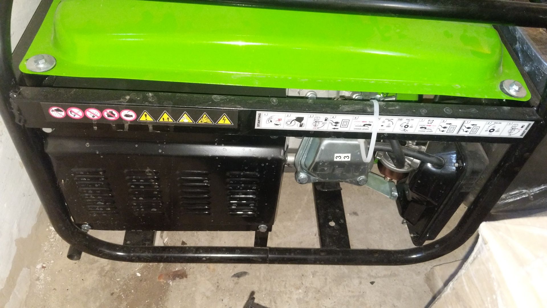 Генератор бензиновый 3kw новый