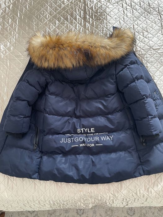 Zimowa kurtka parka chłopięca