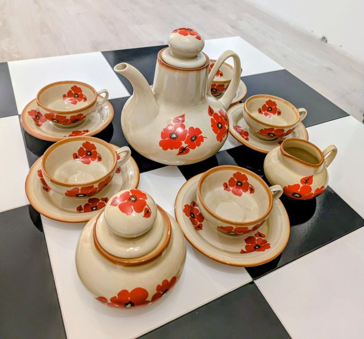 Zestaw ceramiki PRL klasyk kolekcjonerski Polski