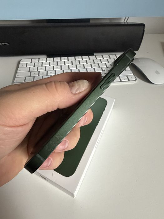 iPhone 13 Mini 256gb Green Idealny Bateria 100%