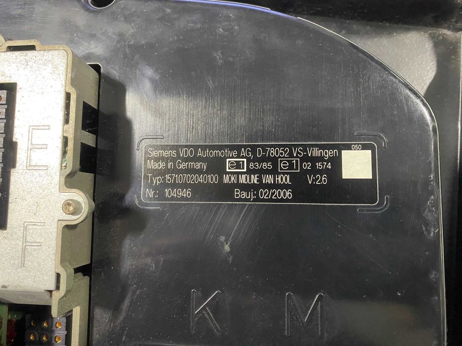 Панель приладів для VAN HOOL Siemens VDO Automotive 1571.0702040100