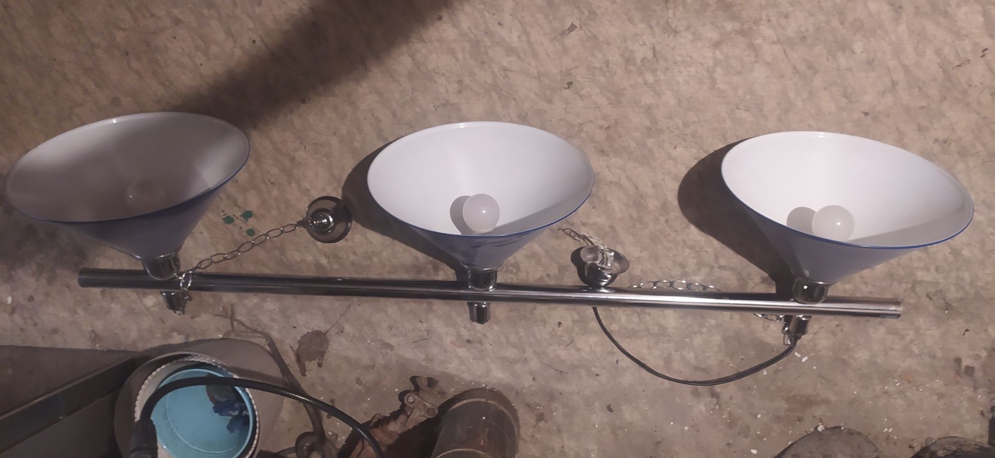 Lampa żyrandol bilardowy