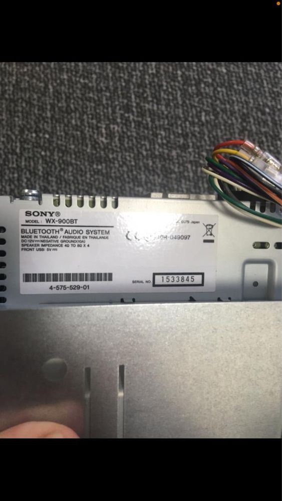 Магнітола Sony blutooth