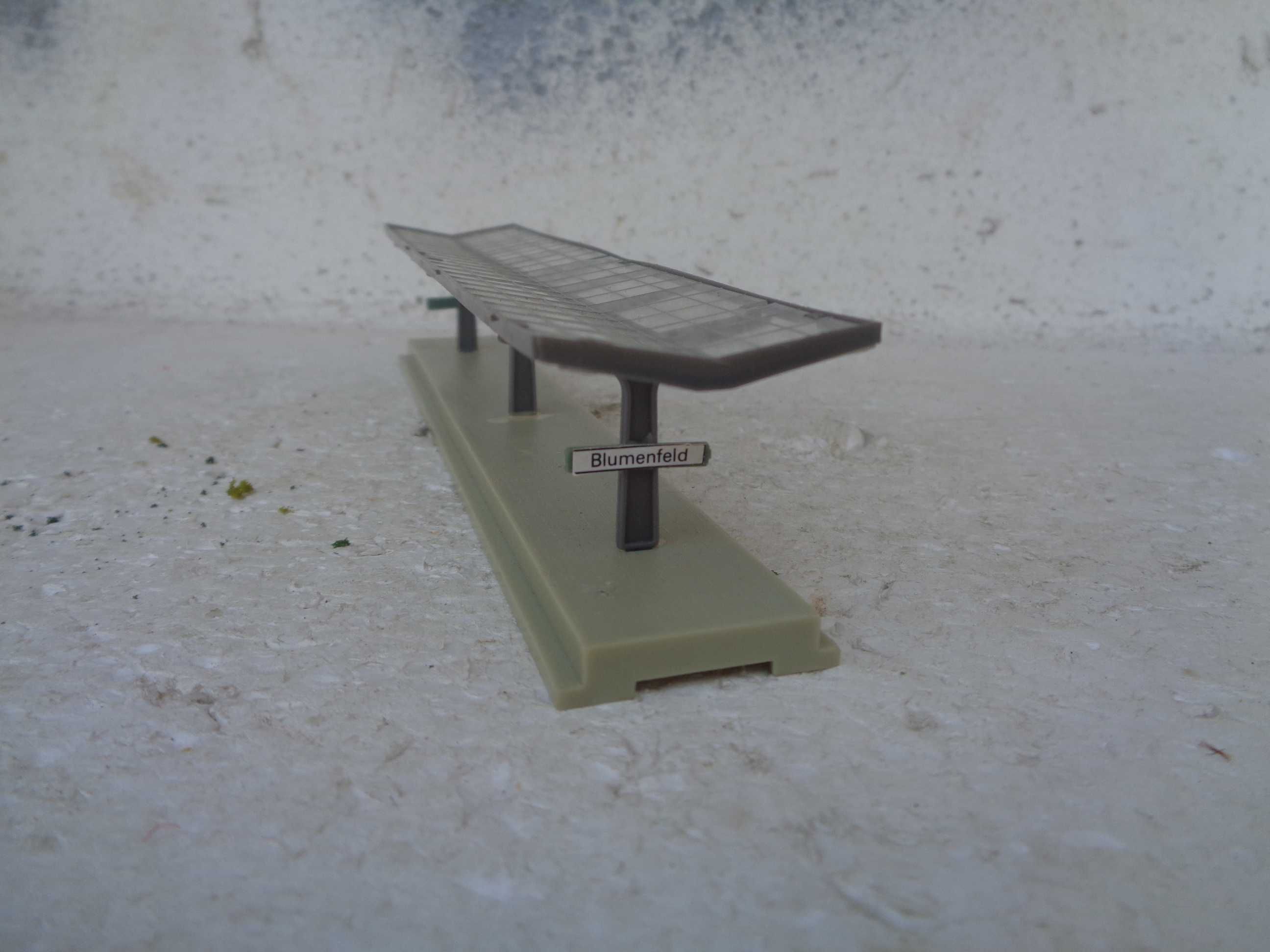 1:160 Plataforma de estação de comboio