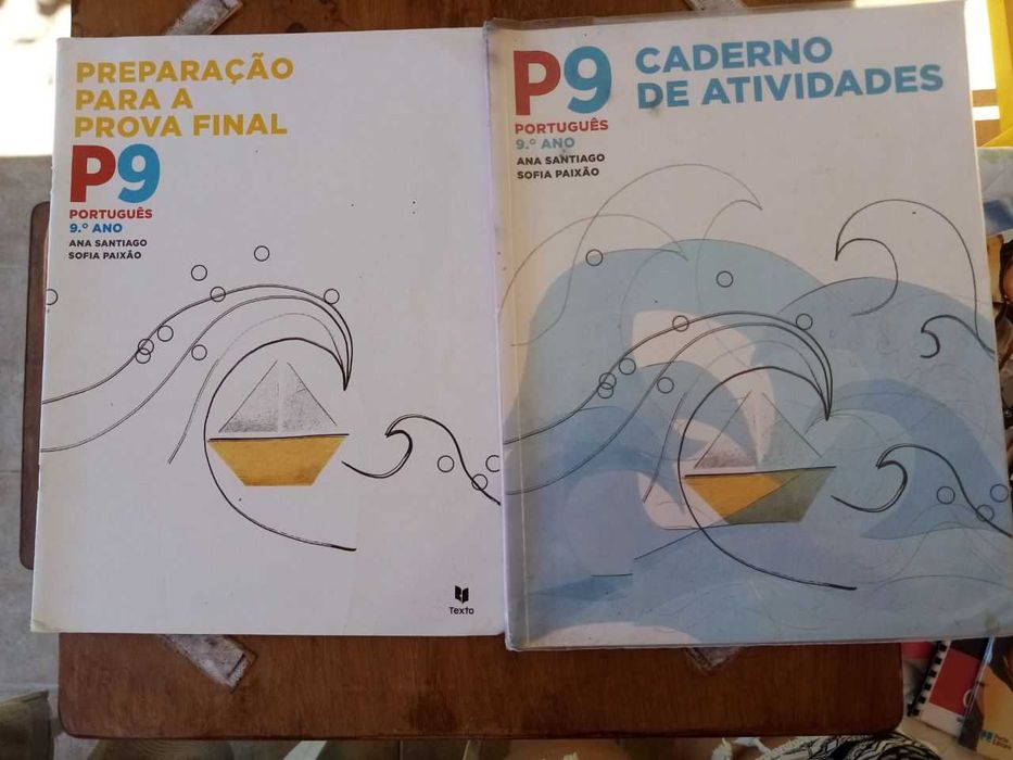 Caderno de Atividades 9ºano (frances, fq, ing, ciencias, hist, pt,mat)