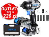 Klucz Udarowy Akumulatorowy Bezszczotkowy DEKO DKBW20XL01-S3
