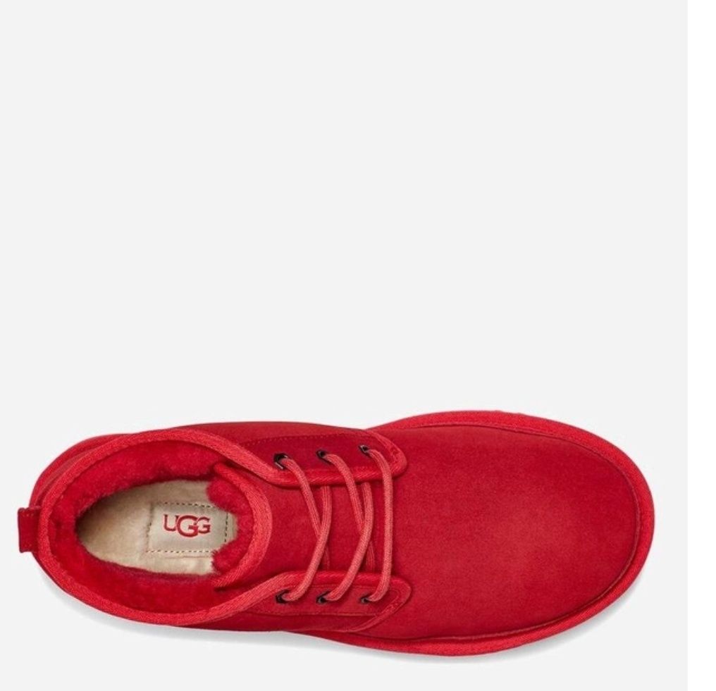 черевики низькі UGG  Червоні