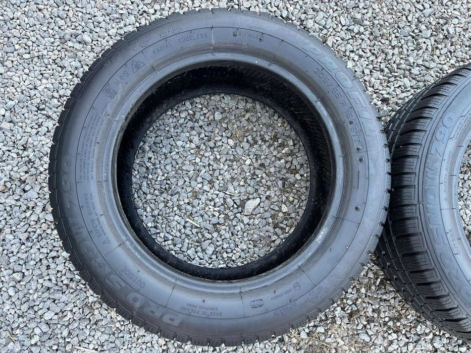 Opony 205/55R16 Profil Prosnow 790 Zima 2sztuki 6,84mm bieżnika