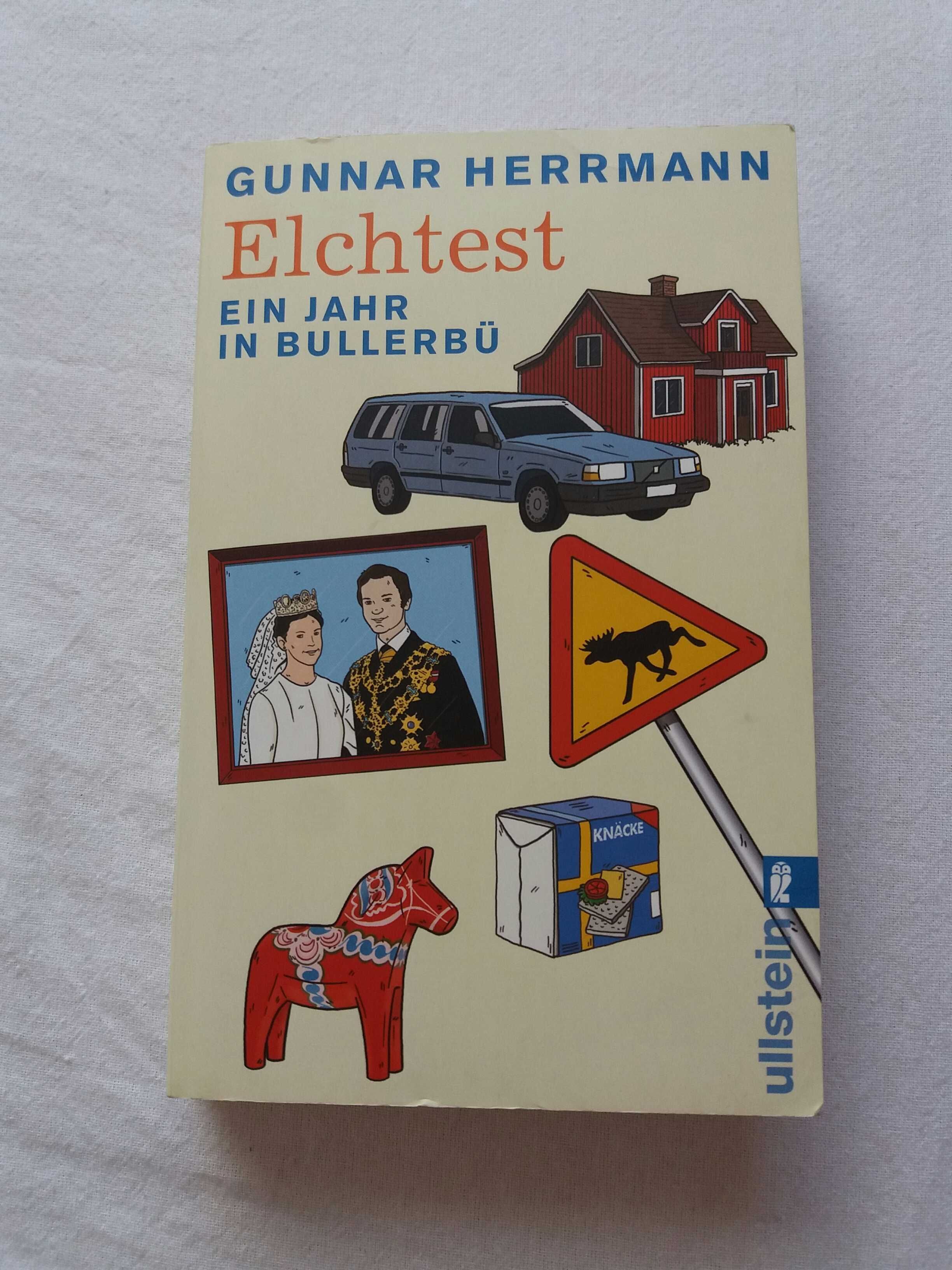 Elchtest Ein Jahr In Bullerbü Gunnar Herrmann książka po niemiecku bdb