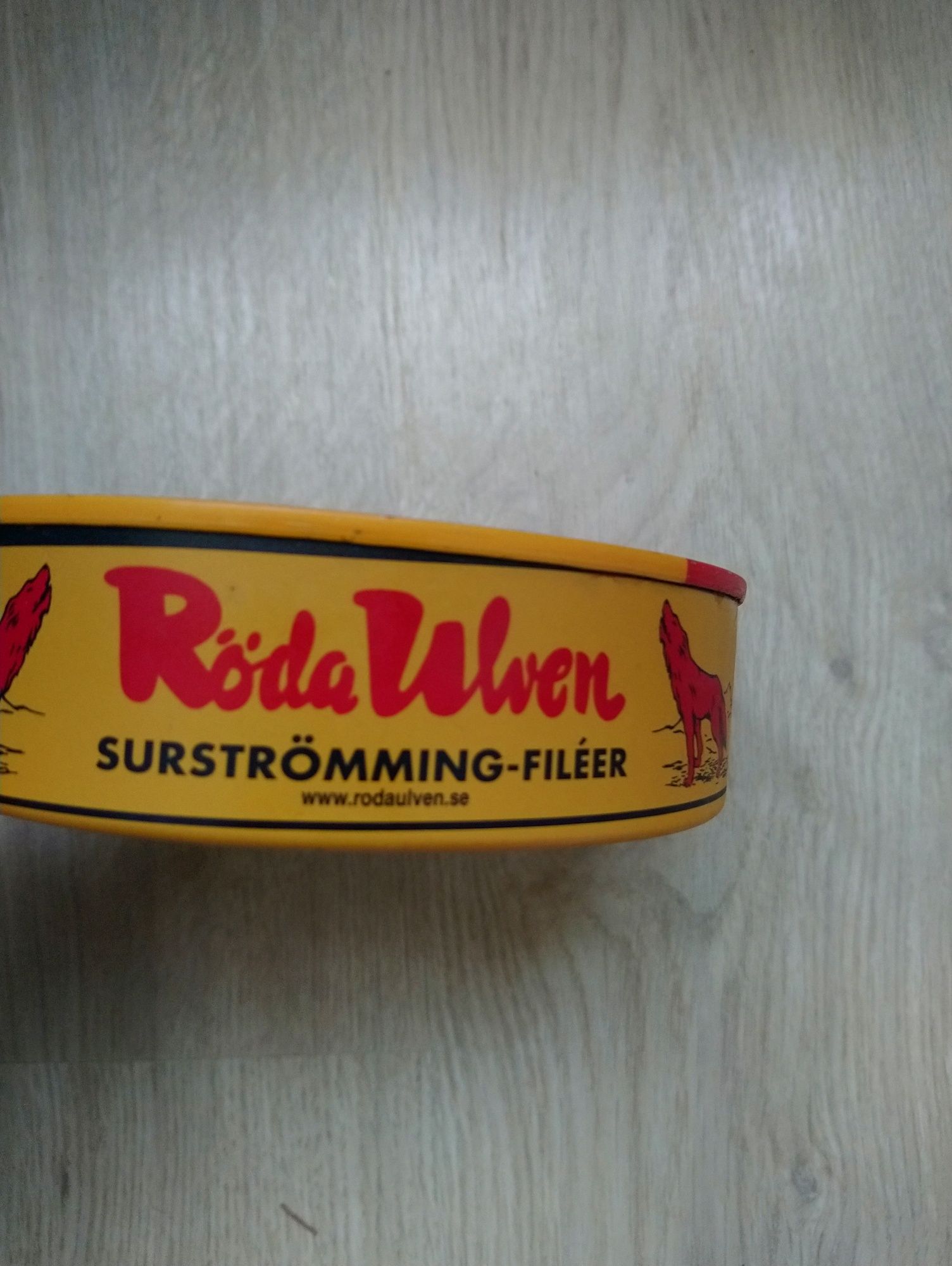 Surstromming Roda Ulven філе 400 гр Швеція сюрстреммінг рибна консерва