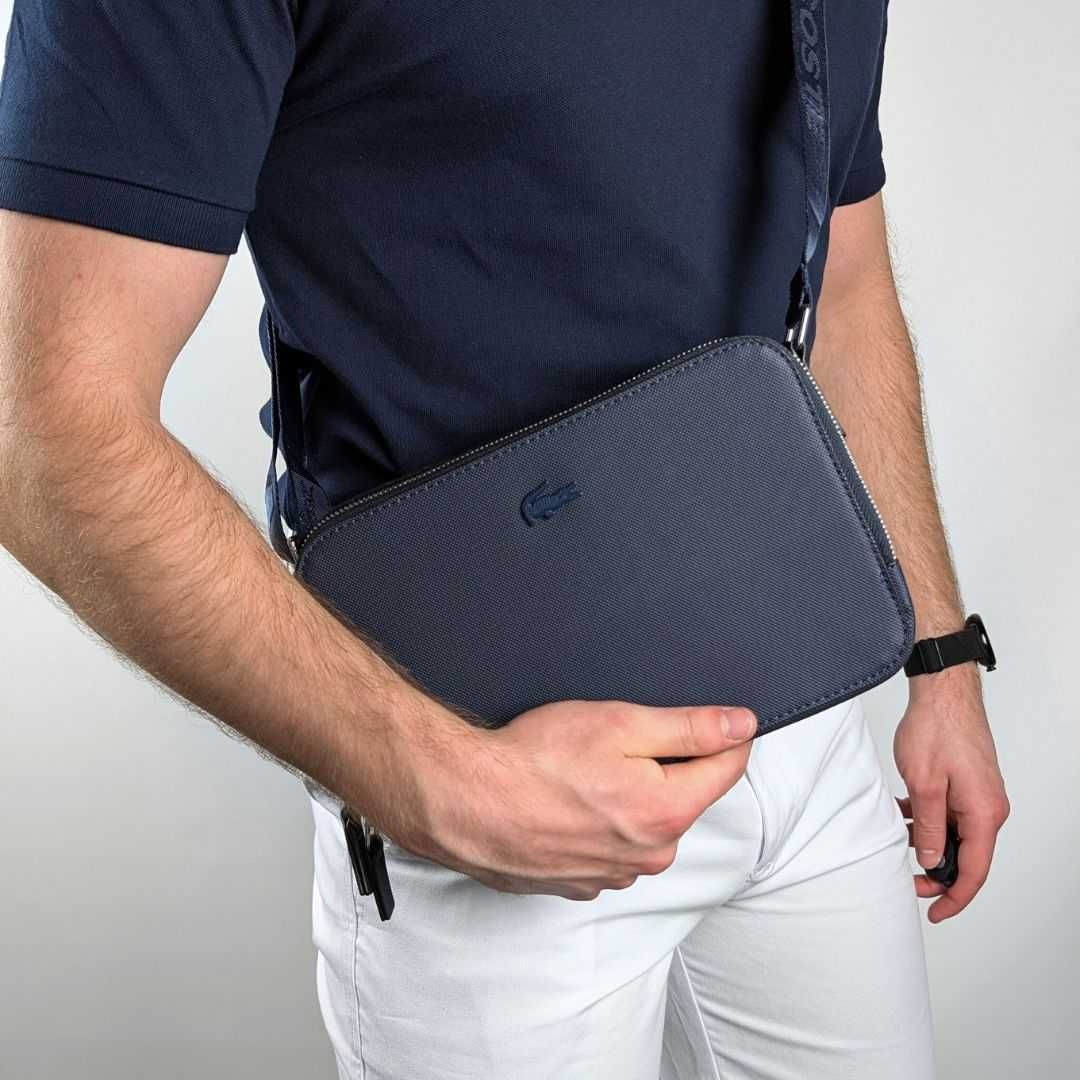 Сумка Lacoste Chantaco, сумка лакоста, кросбоді через плече, чоловіча