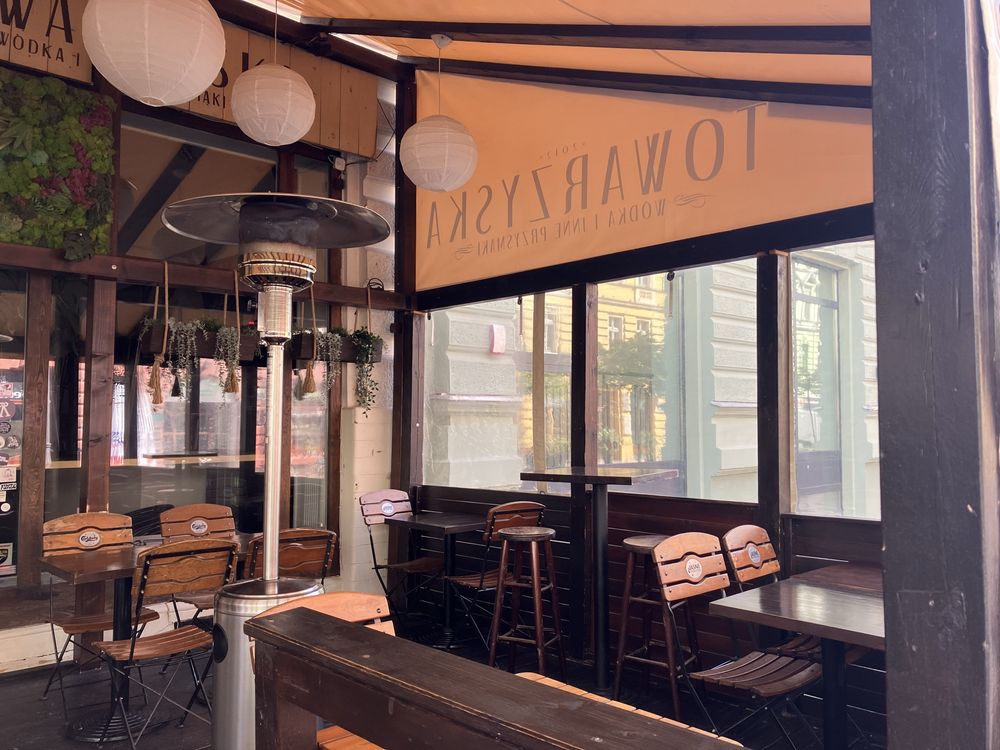 Ogródek gastronomiczny całoroczny - sprzedam