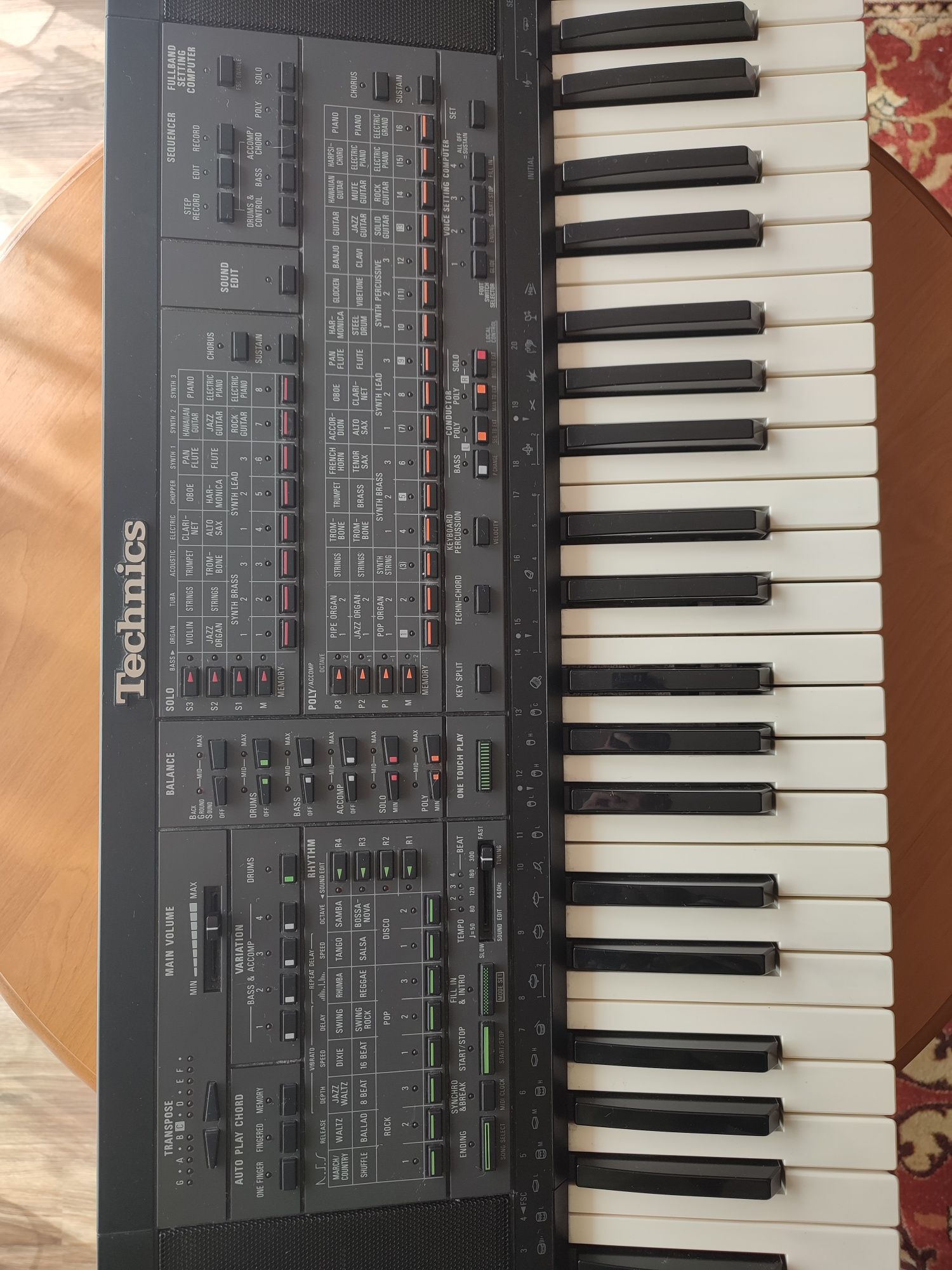 Keyboard Technics SX-K500