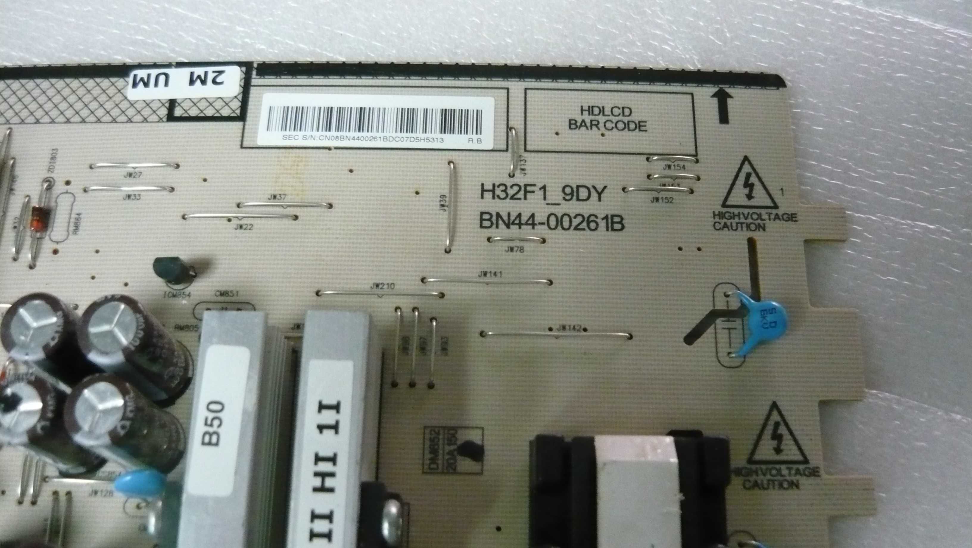 BN44- 0 0 3 4 0 B e BN44- 0 0 2 6 1 B Placa de alimentação Samsung