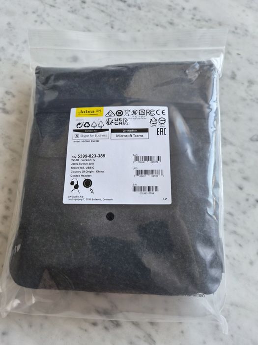Słuchawki Jabra Evolve 30 II MS - NOWE !!!