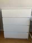 Komoda MALM ikea 4 szuflady
