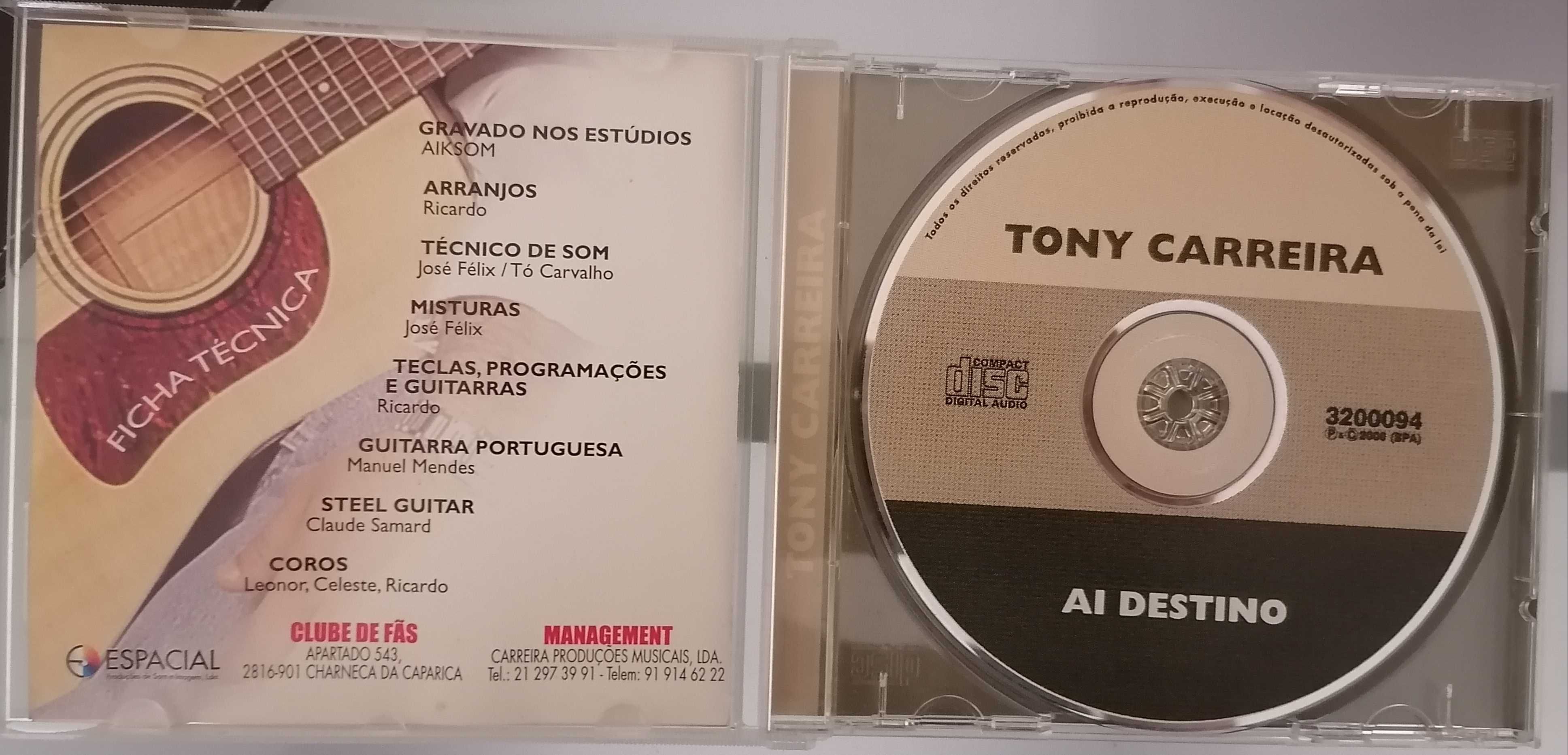 Tony Carreira Ai Destino