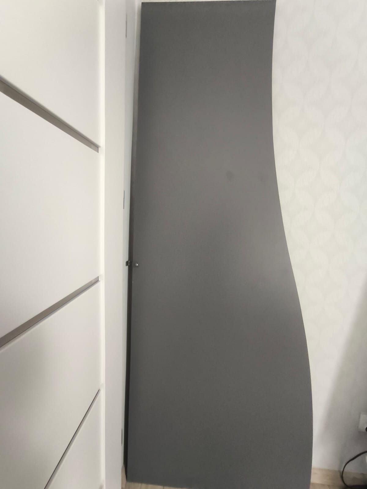 Łóżko piętrowe z blatem Ikea svarta
