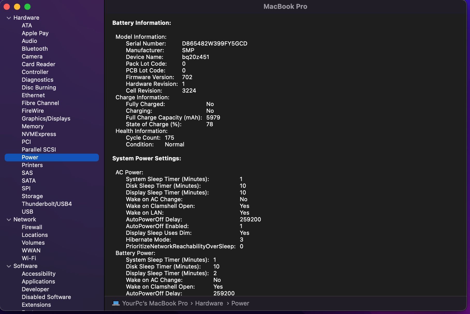 Portátil MacBook pro 2015
