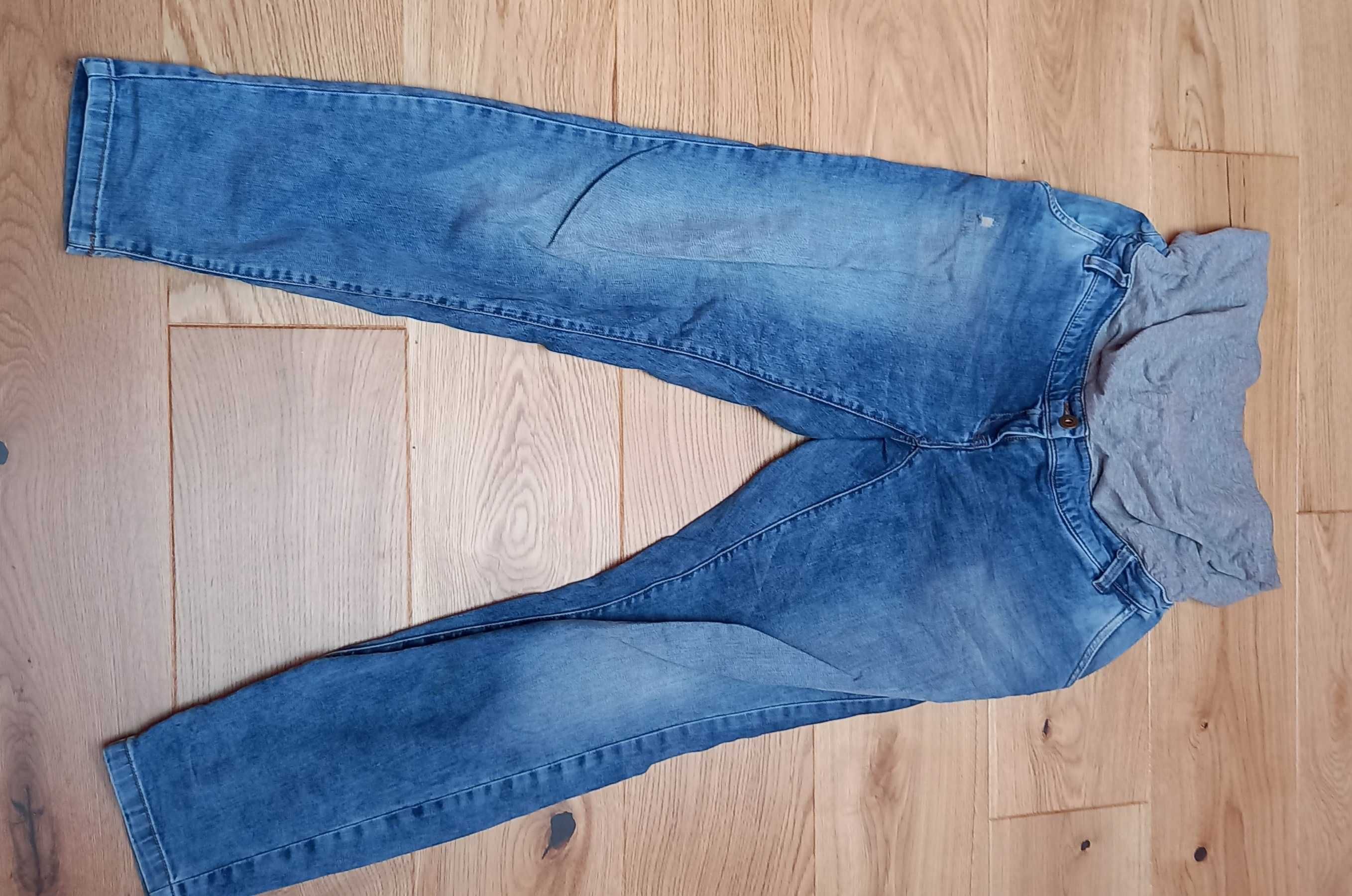 spodnie ciążowe H&M, C&A, 7 sztuk, Gratis