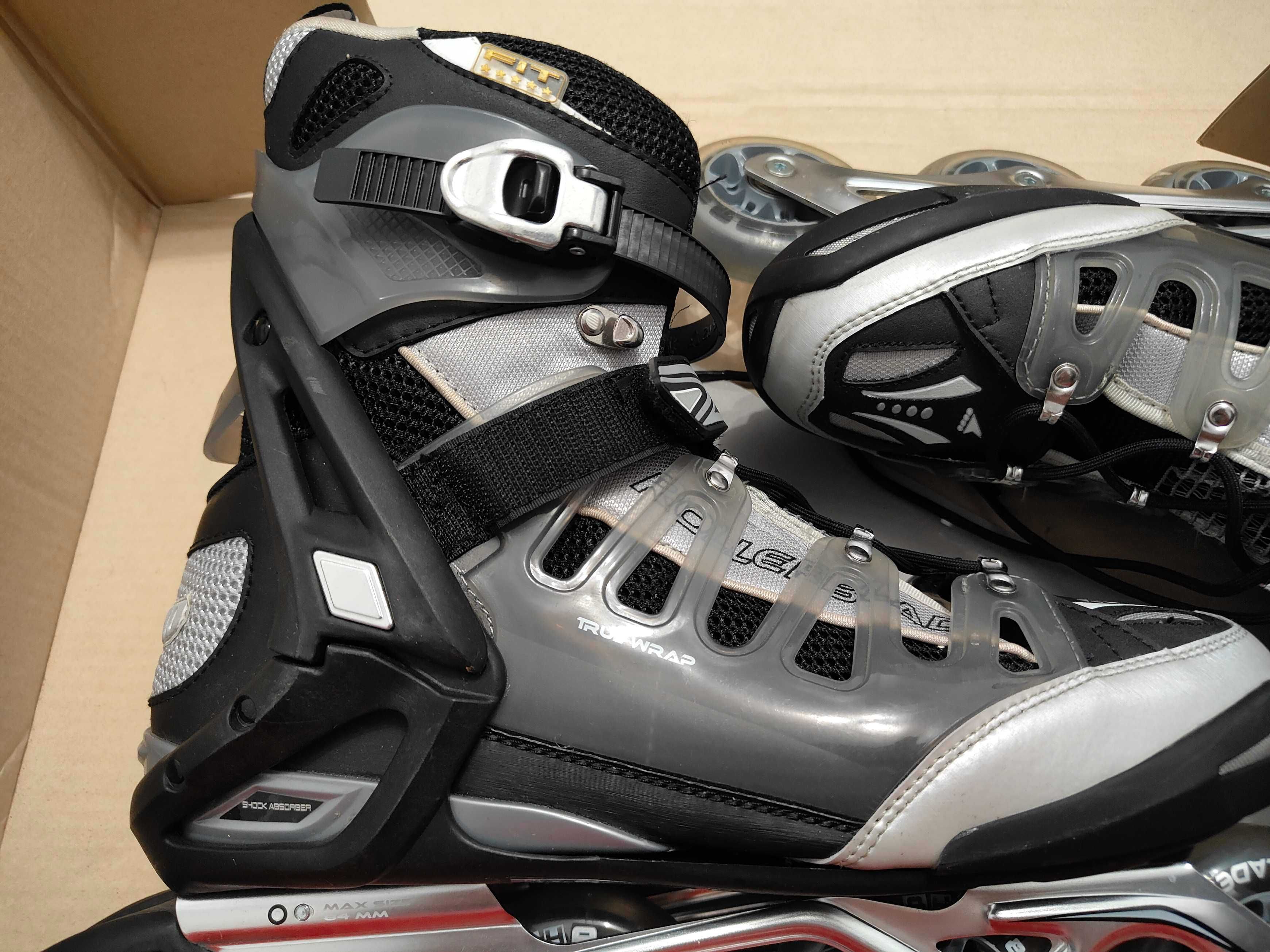Rolki 46 Rollerblade Crossfire 84 fitness rolki rozmiar 46 (30 cm)