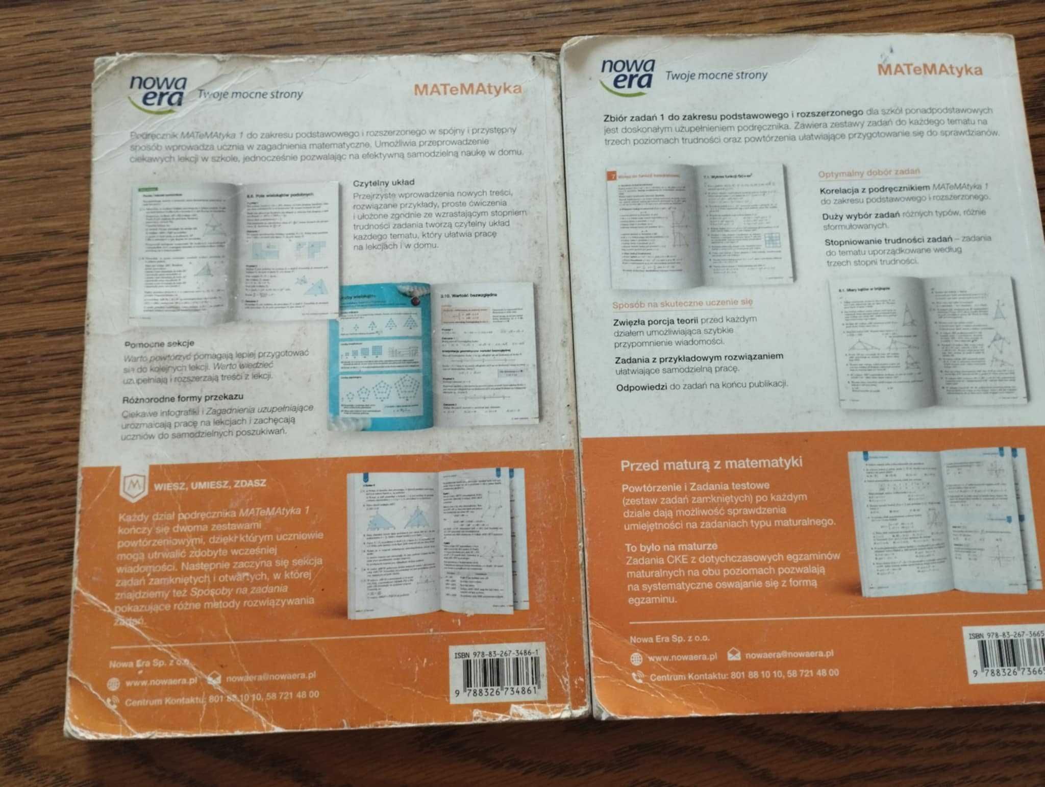 Podręcznik i zbiór zadań MATeMAtyka 1