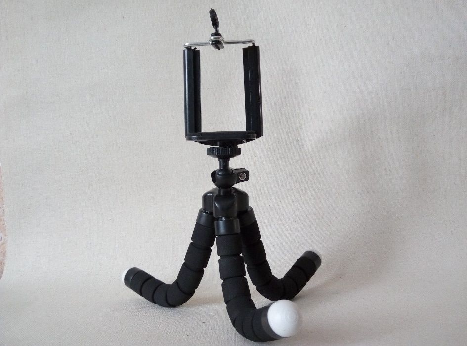 Штатив-осьминог с телефонной рамкой и гибкими ножками (универсальный).