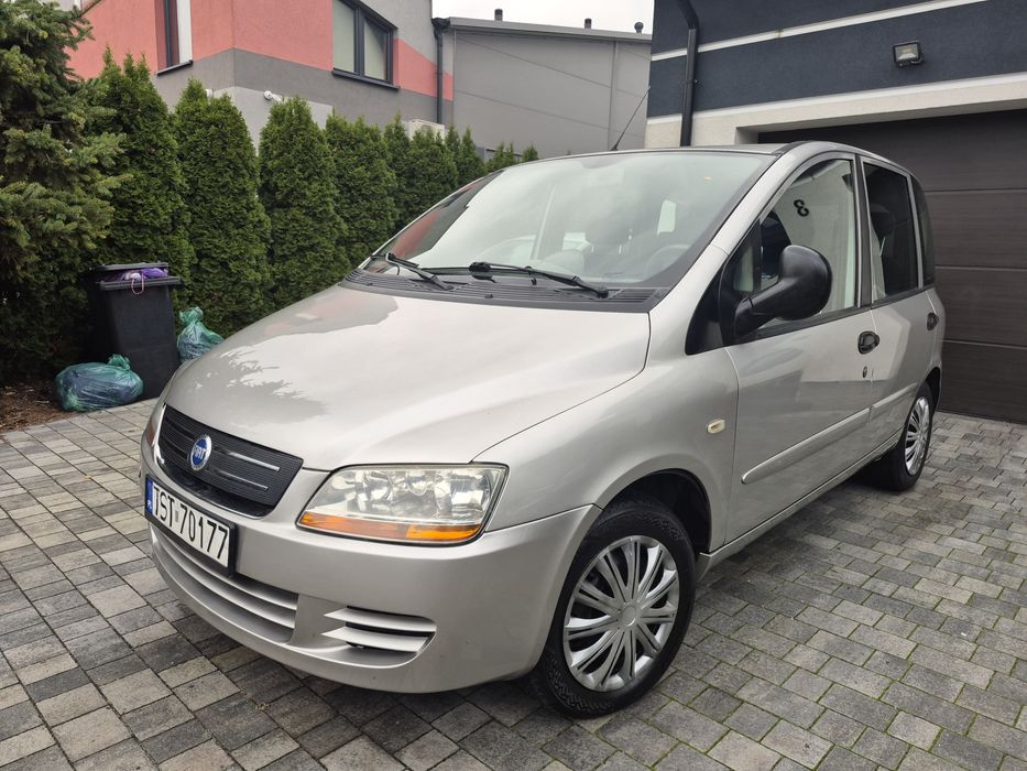Fiat Multipla LIFT 1.6 103KMGaz LPG 6 Osob Klima 4xESz Parktronik Abs