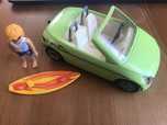 Auto kabriolet plażowe playmobil