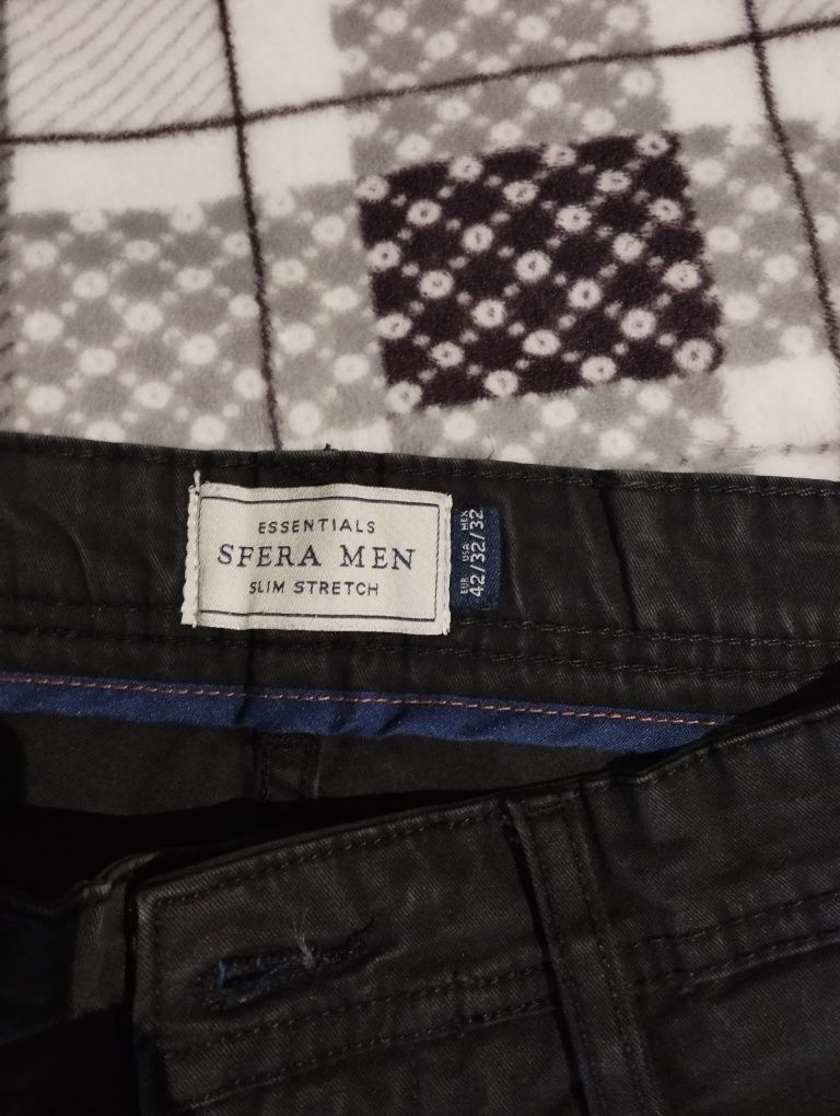 Calças pretas homem 42